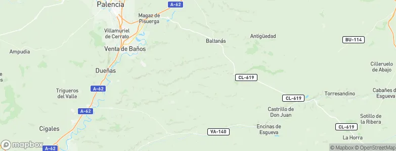 Castrillo de Onielo, Spain Map