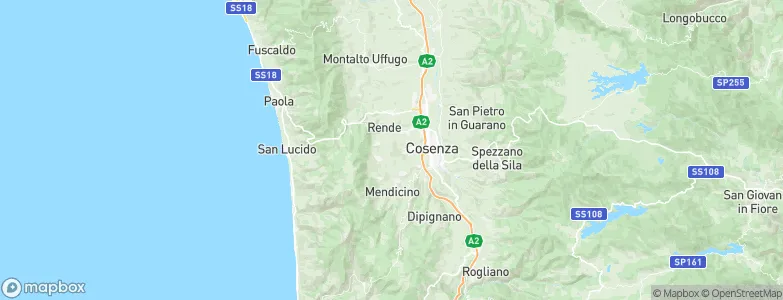 Castrolibero, Italy Map