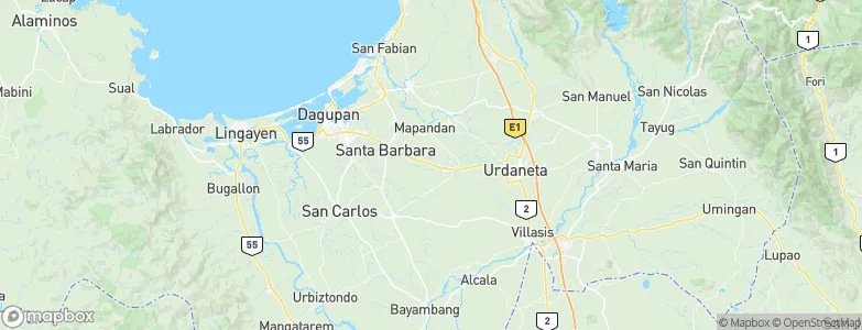 Catablan, Philippines Map