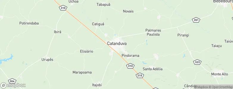 Catanduva, Brazil Map