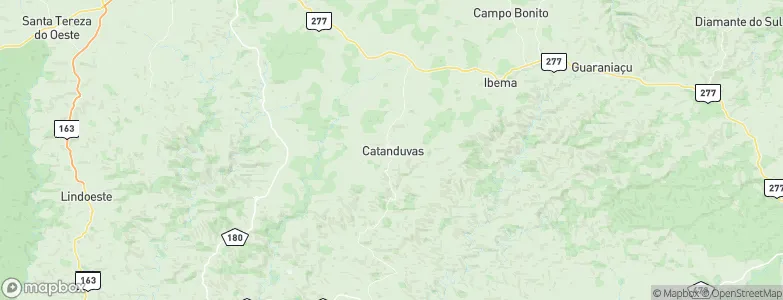 Catanduvas, Brazil Map