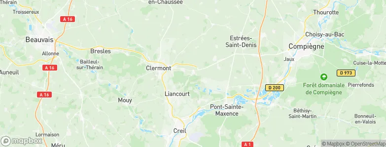 Catenoy, France Map