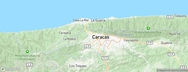Catia, Venezuela Map