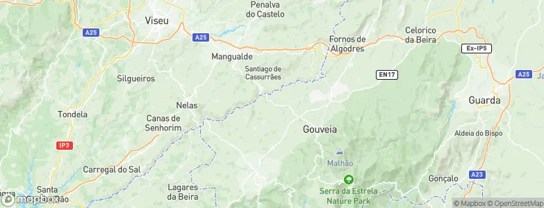 Cativelos, Portugal Map