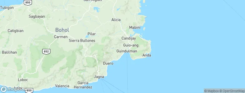 Catungawan Sur, Philippines Map