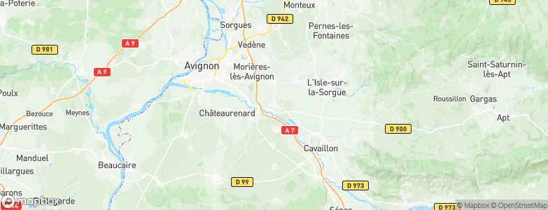 Caumont-sur-Durance, France Map
