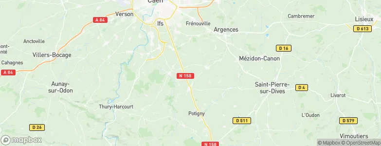 Cauvicourt, France Map