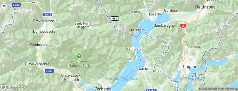 Cavaglio-Spoccia, Italy Map