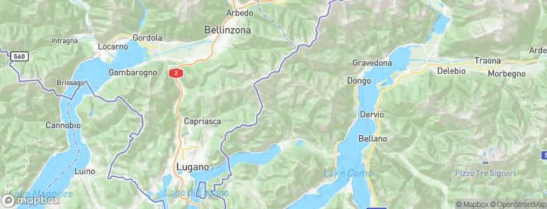 Cavargna, Italy Map