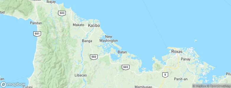 Cawayan, Philippines Map