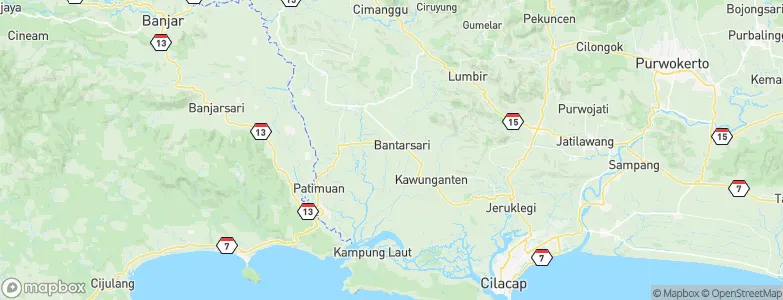 Cawilayan, Indonesia Map
