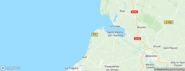 Cayeux-sur-Mer, France Map