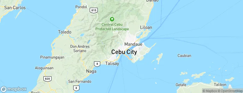 Cebu City, Philippines Map