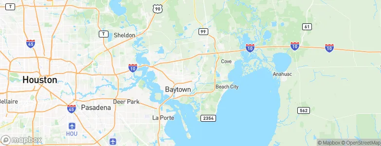 Cedar Bayou, United States Map