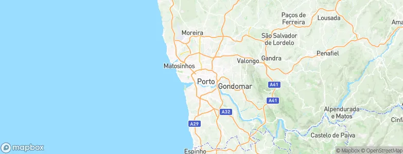 Cedofeita, Portugal Map