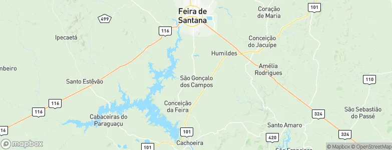 Cedro, Brazil Map