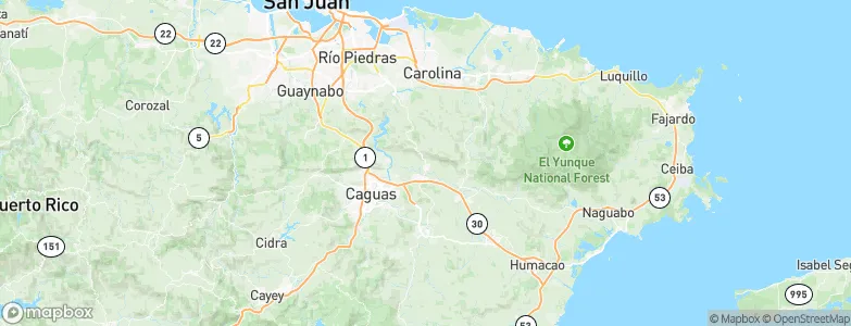 Celada, Puerto Rico Map