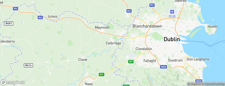 Celbridge, Ireland Map