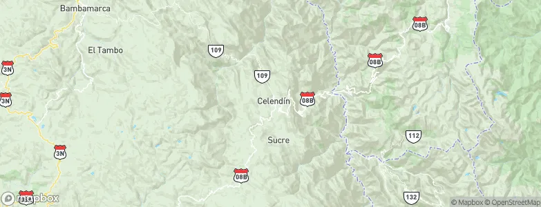 Celendín, Peru Map