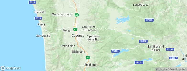 Celico, Italy Map