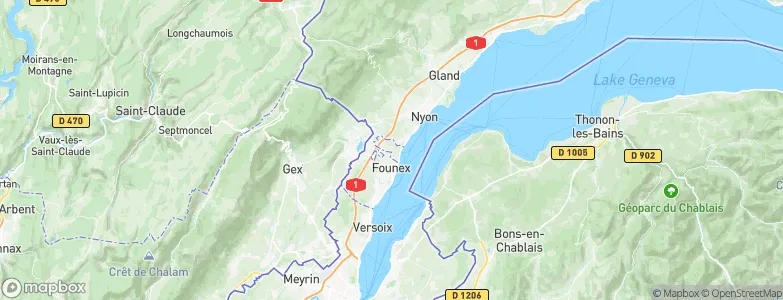 Céligny, Switzerland Map