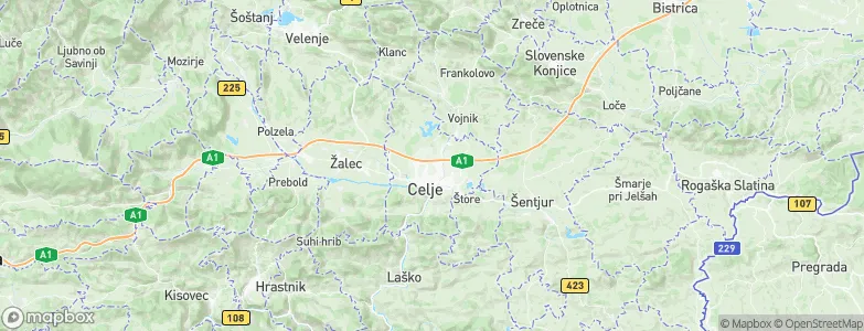Celje, Slovenia Map