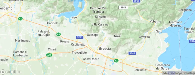 Cellatica, Italy Map