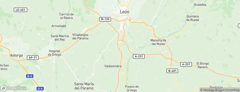 Cembranos, Spain Map