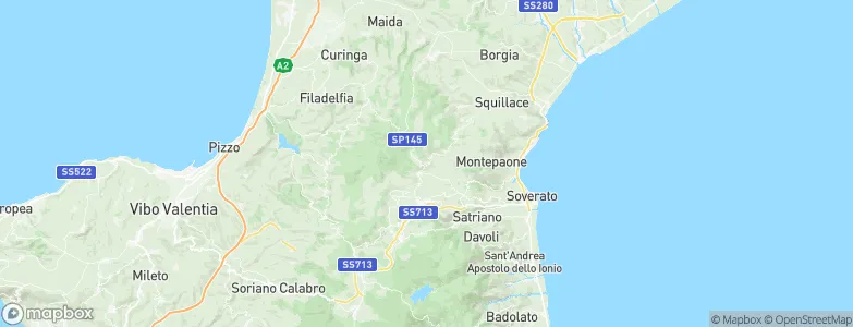 Cenadi, Italy Map