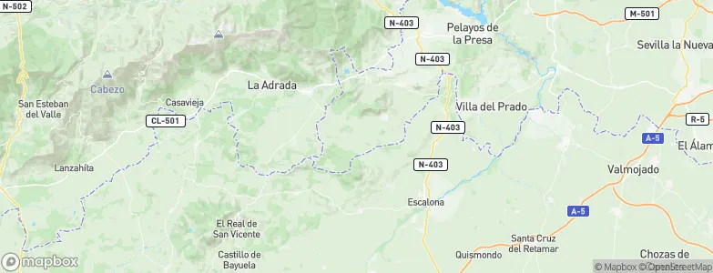 Cenicientos, Spain Map