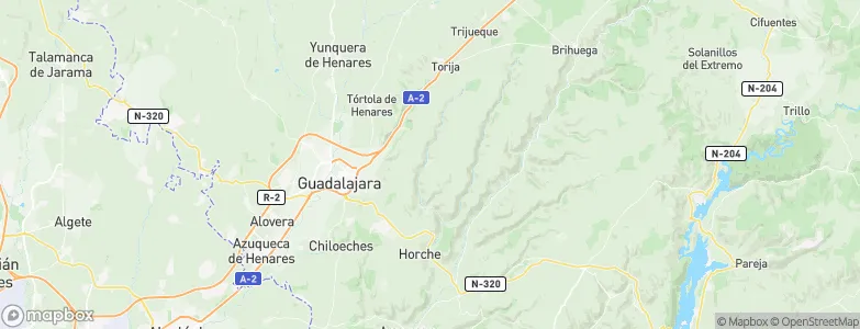 Centenera, Spain Map
