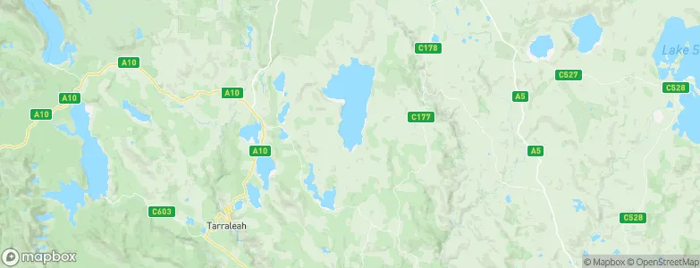 Central Highlands, Australia Map