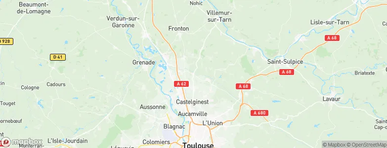 Cépet, France Map