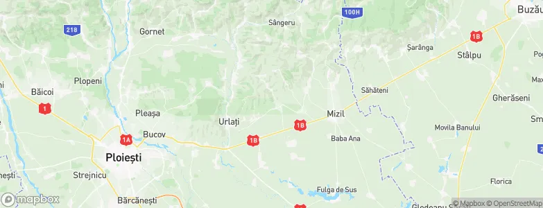 Ceptura de Sus, Romania Map