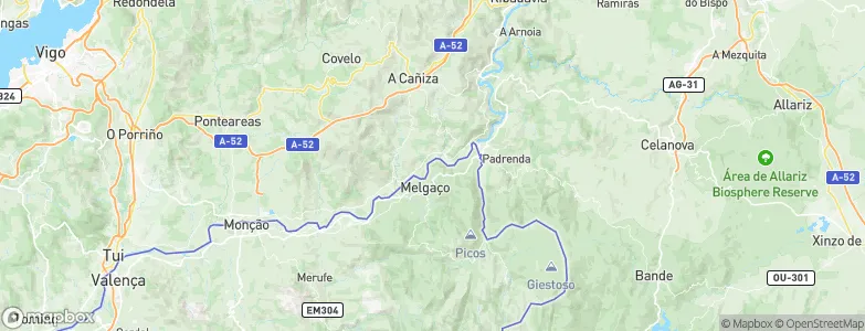 Cequelinos, Spain Map