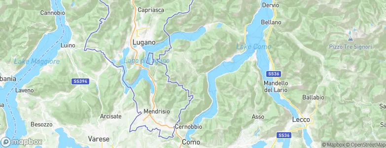 Cerano d'Intelvi, Italy Map