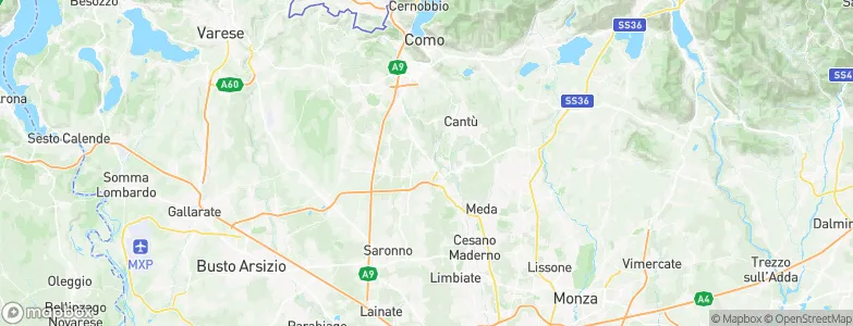 Cermenate, Italy Map