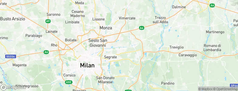 Cernusco sul Naviglio, Italy Map