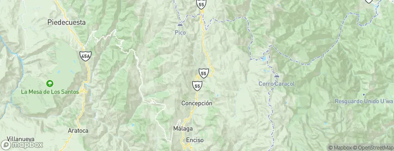 Cerrito, Colombia Map