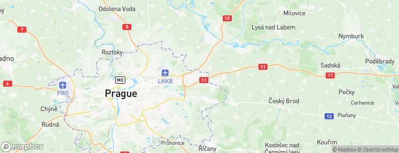 Čertousy, Czechia Map