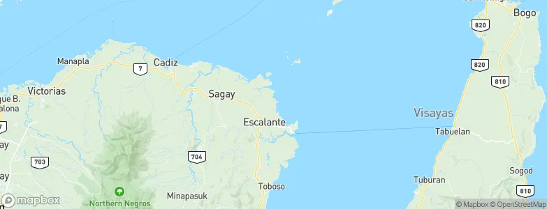 Cervantes, Philippines Map