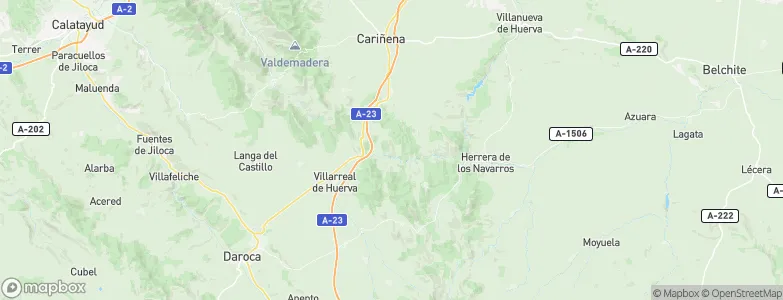 Cerveruela, Spain Map