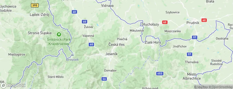 Česká Ves, Czechia Map