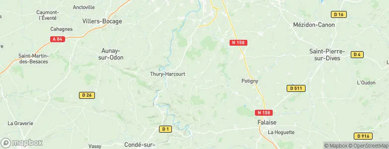 Cesny-les-Sources, France Map