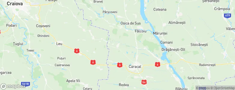 Cezieni, Romania Map