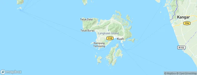 Chabang Wahid, Malaysia Map