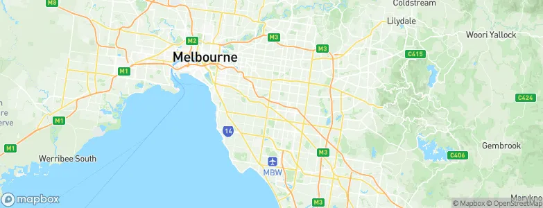 Chadstone, Australia Map