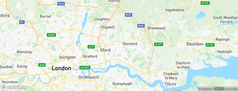 Chadwell Heath, United Kingdom Map