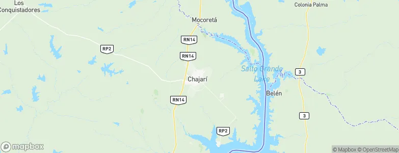 Chajarí, Argentina Map