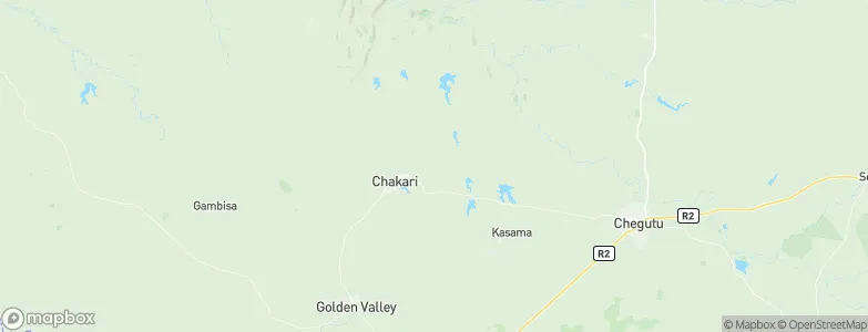 Chakari, Zimbabwe Map